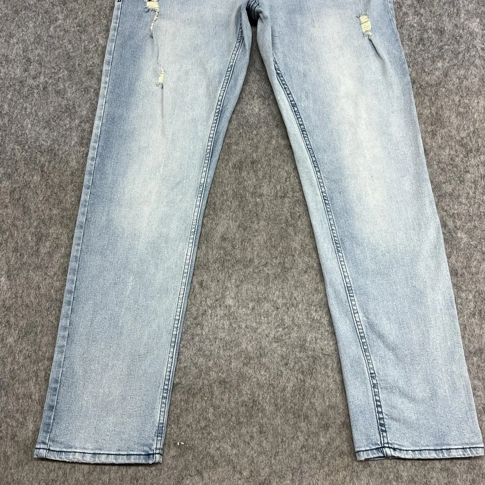 TC And Co Los Angelos‎ Jeans Mens 34x32 Slim Straight Distressed Denim Fit34x30
